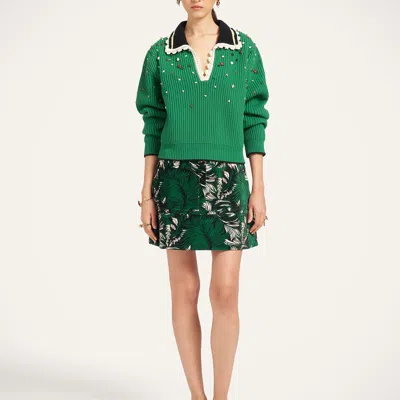 La Doublej Short Skirt In Green