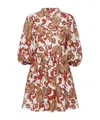 La Doublej Short Sleeve Dress In Brown