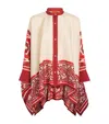 La Doublej 'foulard' Silk Shirt In White