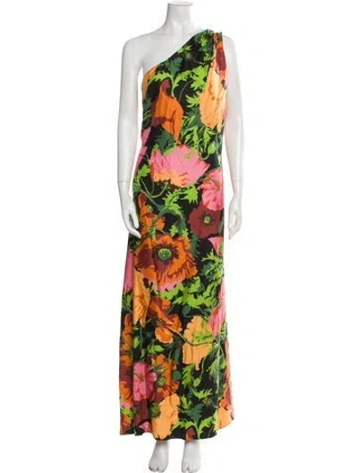 Pre-owned La Doublej Silk Long Dress In Black