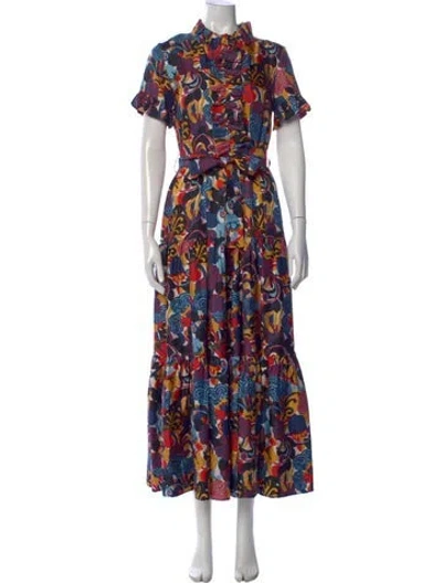 Pre-owned La Doublej Silk Long Dress In Black