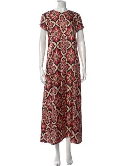 Pre-owned La Doublej Silk Long Dress In Black
