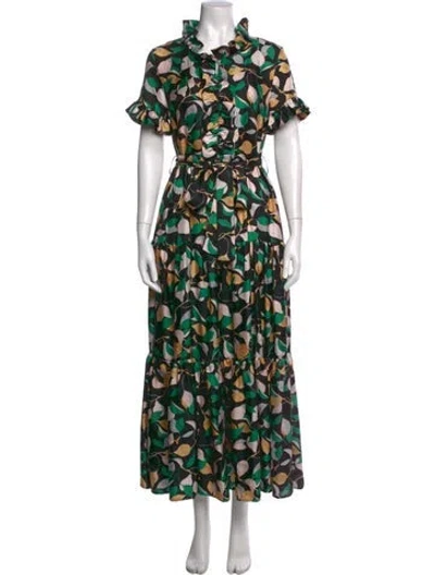 Pre-owned La Doublej Silk Long Dress In Black