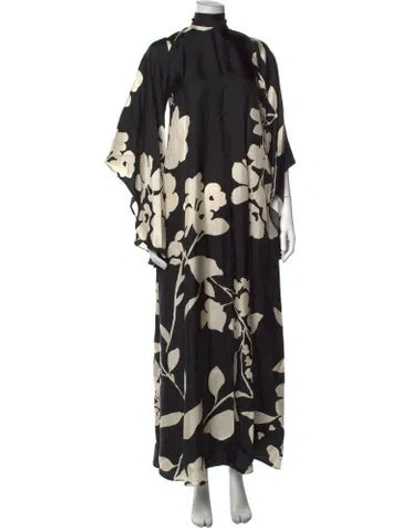 Pre-owned La Doublej Silk Long Dress In Black