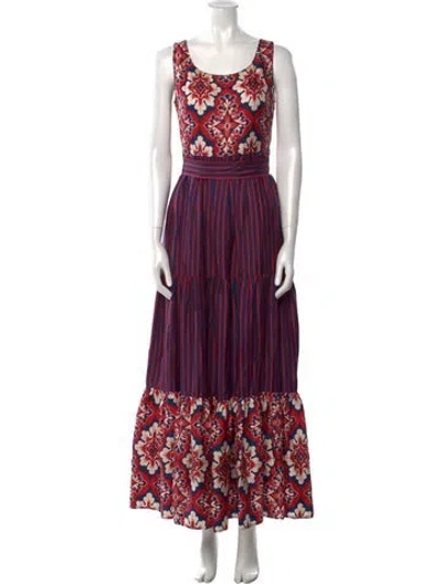 Pre-owned La Doublej Silk Long Dress In Multi
