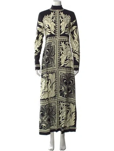 Pre-owned La Doublej Silk Long Dress In Multicolor