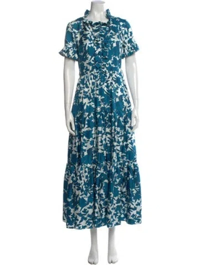 Pre-owned La Doublej Silk Long Dress In White