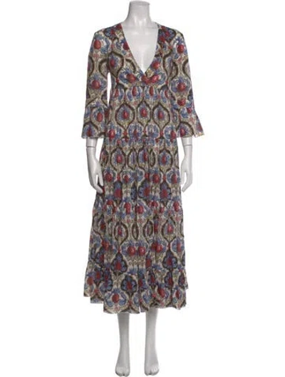 Pre-owned La Doublej Silk Long Dress In White