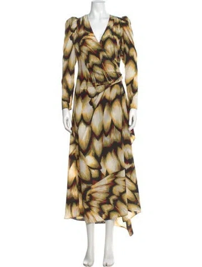 Pre-owned La Doublej Silk Long Dress In Yellow