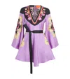 La Doublej Silk Magnifico Mini Dress