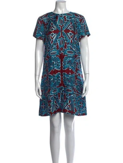 Pre-owned La Doublej Silk Mini Dress In Brown