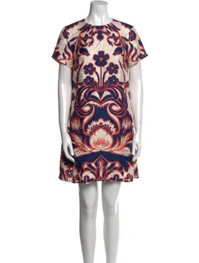 Pre-owned La Doublej Silk Mini Dress In Multi