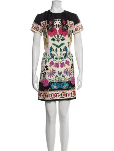 Pre-owned La Doublej Silk Mini Dress In White
