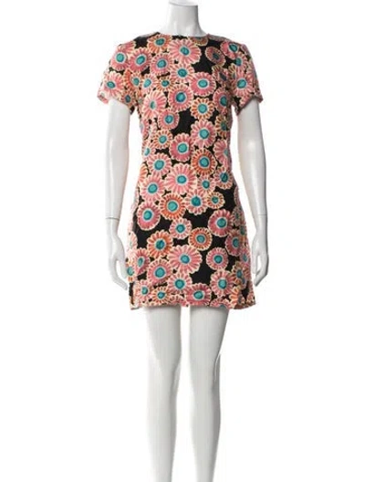 Pre-owned La Doublej Silk Mini Dress In White