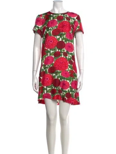 Pre-owned La Doublej Silk Mini Dress In White