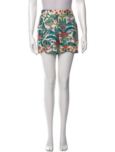 Pre-owned La Doublej Silk Mini Shorts In Neutral