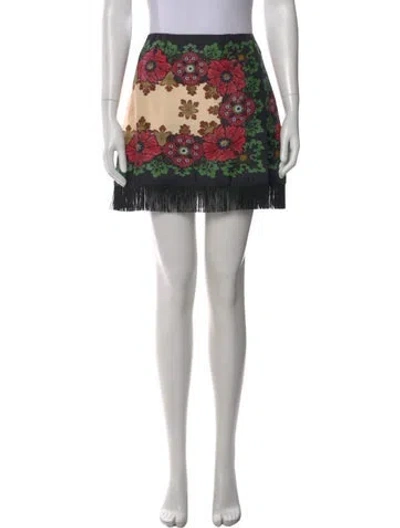 Pre-owned La Doublej Silk Mini Skirt In Pink