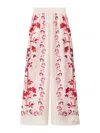 La Doublej Palazzo Pants In White