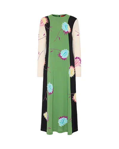 La Doublej Long Sleeve Swing Dress Derby Placee