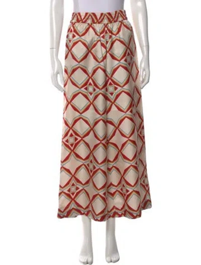 Pre-owned La Doublej Silk Wide Leg Pants W/ Tags In Neutral