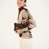 La Doublej Silky Turtleneck In Multi