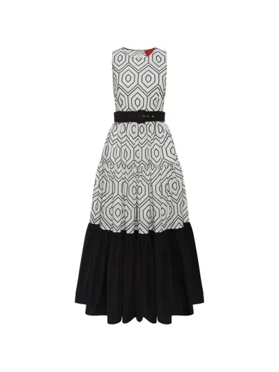 La Doublej Sleeveless Big Dress In Multi