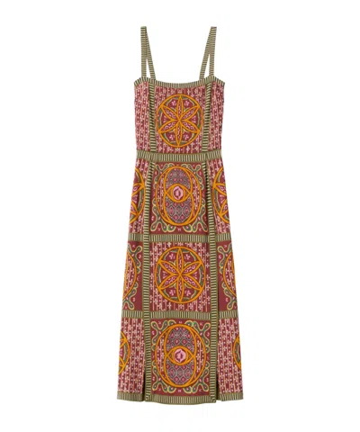 La Doublej Sleeveless Dress In Eclipse Placée Yellow