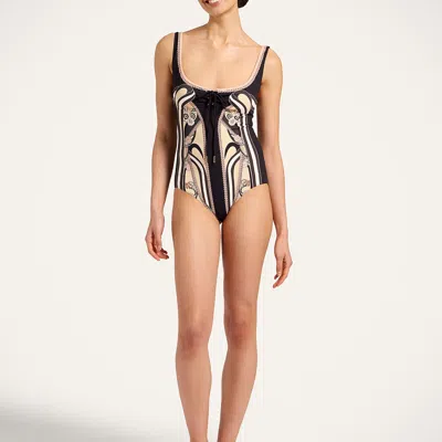 La Doublej Sleeveless Sunset Suit In Multi