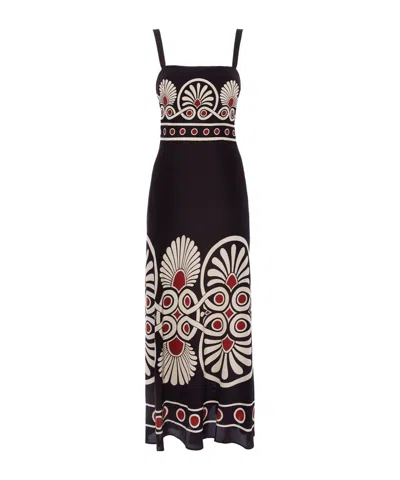 La Doublej La Double J Woman Maxi Dress Black Size L Silk