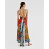 La Doublej Slip-around Dress Taormina Placée Rust In Taormina Placée Rust