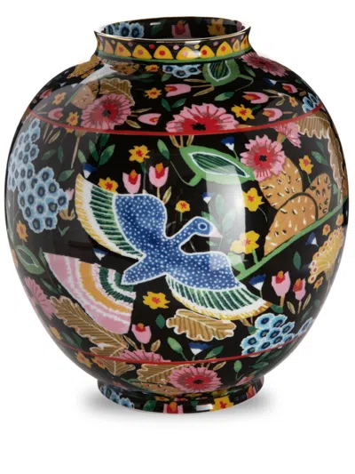 La Doublej Small Bubble Vase (14 X 16.5 Cm) In Black