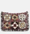 La Doublej Small Embroidered Jacquard Pouch In Multi