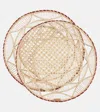 La Doublej Sol Set Of 2 Placemats In Beige