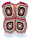 La Doublej Sole Star Top In Multi