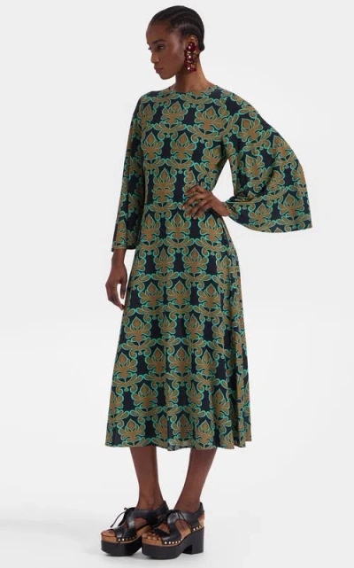 LA DOUBLEJ LA DOUBLEJ SORELLA DRESS HERALD BLACK