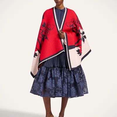 La Doublej Soul Poncho In Pink