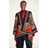 La Doublej Soul Poncho In Multi