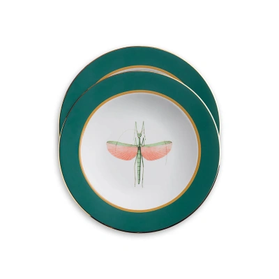 La Doublej Soup Plates Set Of 2 In Libellula