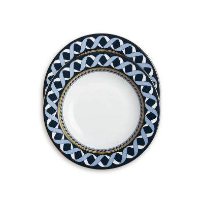 La Doublej Soup Plates Set Of 2 In Multi