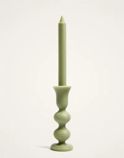La Doublej Space Bubble Candle In Green