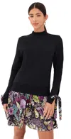 La Doublej Sporty Dress Black In Black
