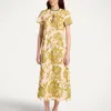 La Doublej Sporty Swing Dress In Multi