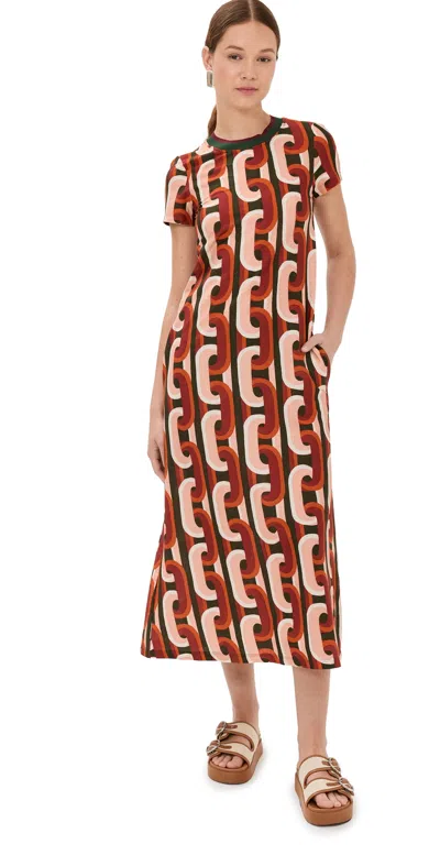 LA DOUBLEJ SPORTY SWING DRESS PROMETHEUS