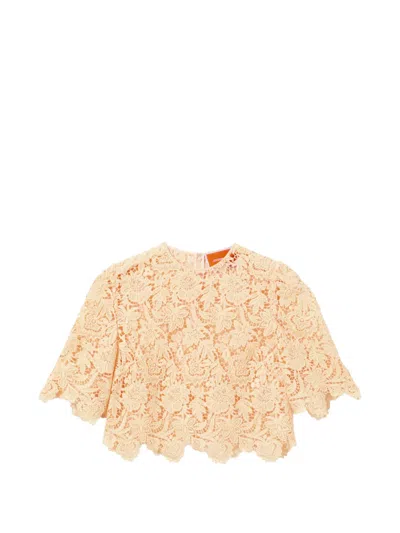 La Doublej Spotlight Top In Neutral