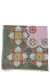 La Doublej Square Scarf In Gray