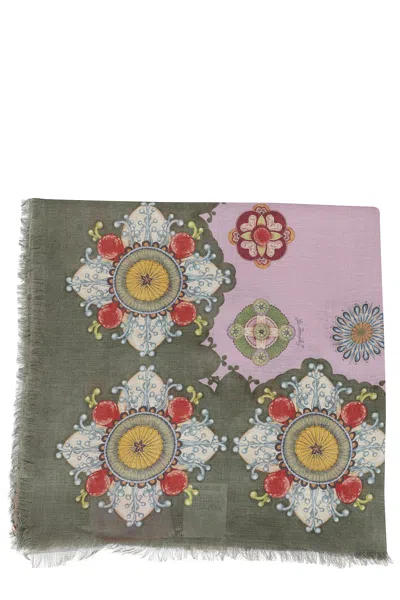 La Doublej Square Scarf In Gray