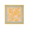 La Doublej Square Scarf In Anemone Orange