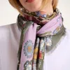La Doublej Square Scarf In Pink