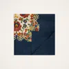 La Doublej Large Windflower Linen Tablecloth In Windflower Placée Bordeaux