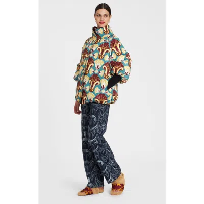 La Doublej St. Moritz Reversible Jacket In Multi